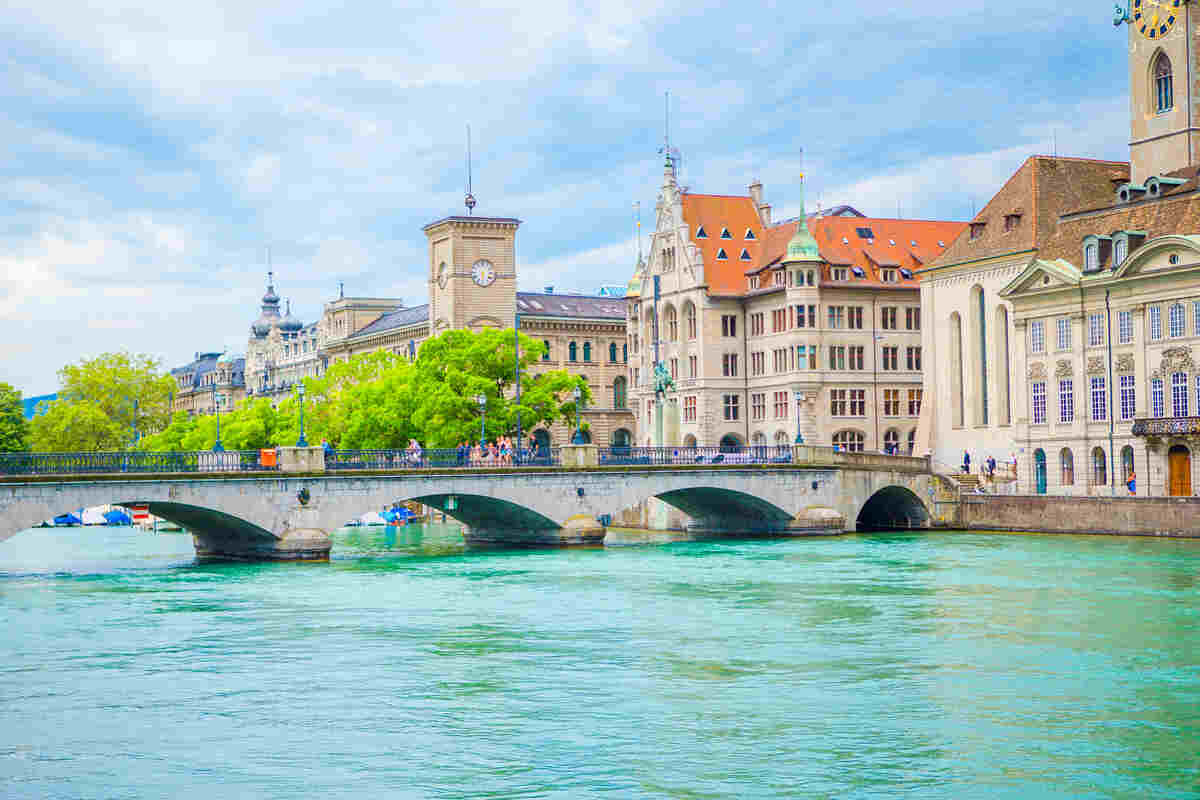 city center zurich switzerland