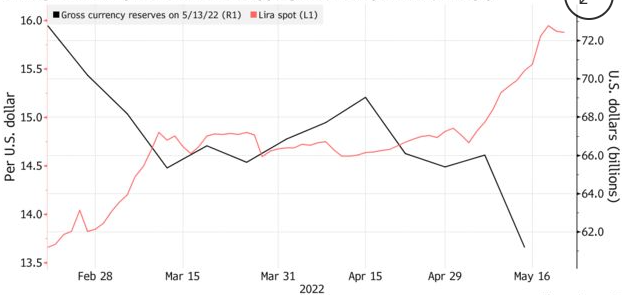 Depreciating Of Turkish Lira